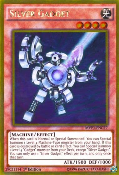 Silver Gadget The Dark Side of Dimensions Movie Pack: Gold Edition Yu-Gi-Oh! card