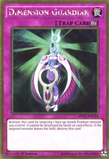 Dimension Guardian The Dark Side of Dimensions Movie Pack: Gold Edition Yu-Gi-Oh! card