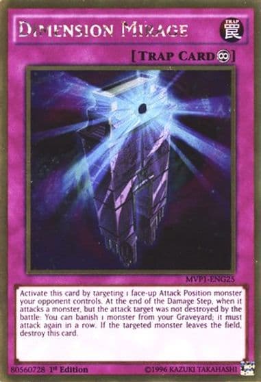 Dimension Mirage The Dark Side of Dimensions Movie Pack: Gold Edition Yu-Gi-Oh! card