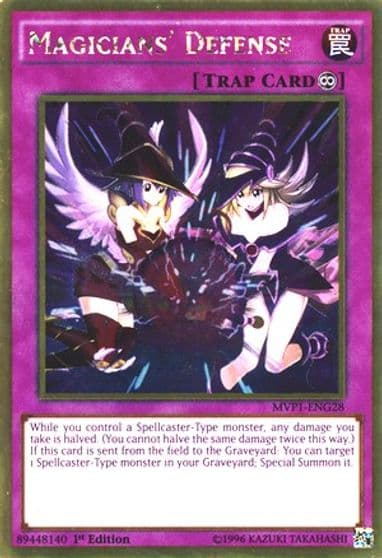 Magicians Defense The Dark Side of Dimensions Movie Pack: Gold Edition Yu-Gi-Oh! card
