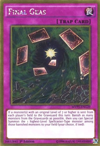 Final Geas The Dark Side of Dimensions Movie Pack: Gold Edition Yu-Gi-Oh! card