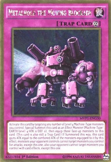 Metalhold the Moving Blockade The Dark Side of Dimensions Movie Pack: Gold Edition Yu-Gi-Oh! card