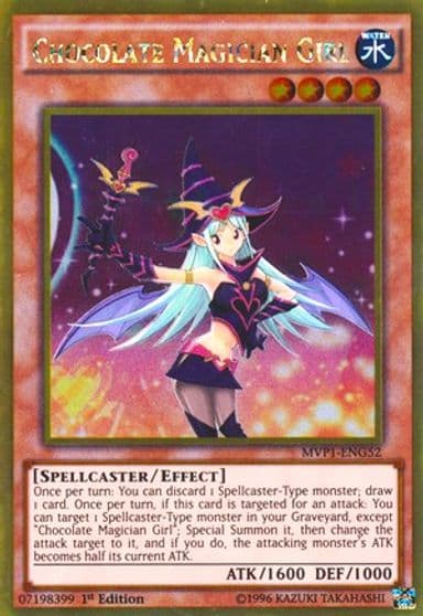 Chocolate Magician Girl The Dark Side of Dimensions Movie Pack: Gold Edition Yu-Gi-Oh! card
