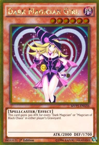 Dark Magician Girl The Dark Side of Dimensions Movie Pack: Gold Edition Yu-Gi-Oh! card