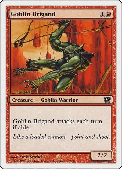 Goblin Brigand 9th Edition Magic card