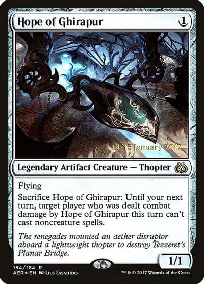 Hope of Ghirapur Prerelease Cards Magic card