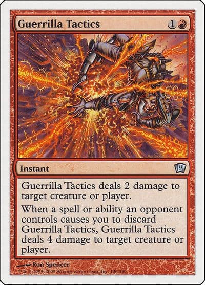 Guerrilla Tactics 9th Edition Magic card