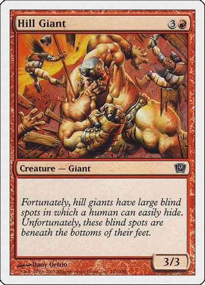 Hill Giant 9th Edition Magic card