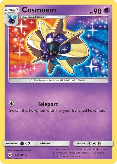 Cosmoem SM Base Set Pokemon card