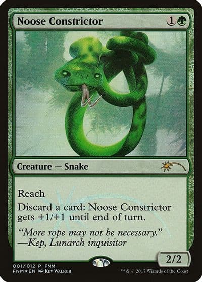 Noose Constrictor FNM Promos Magic card