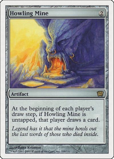 Howling Mine 9th Edition Magic card