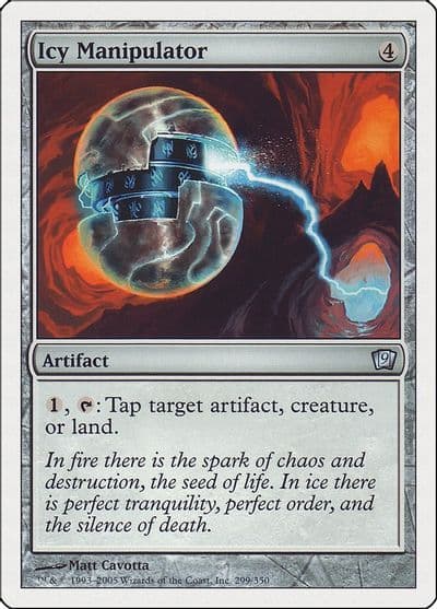 Icy Manipulator 9th Edition Magic card