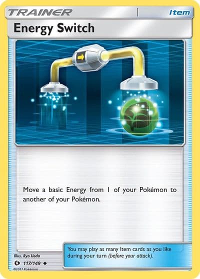 Energy Switch SM Base Set Pokemon card