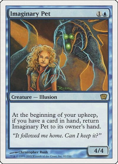 Imaginary Pet 9th Edition Magic card
