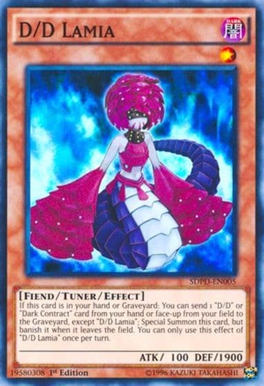 D D Lamia Structure Deck: Pendulum Domination Yu-Gi-Oh! card