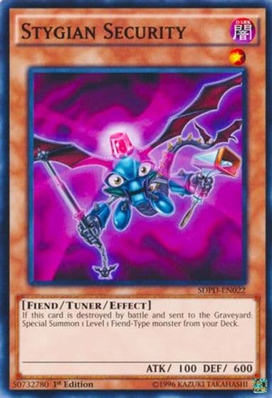 Stygian Security Structure Deck: Pendulum Domination Yu-Gi-Oh! card