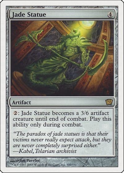 Jade Statue 9th Edition Magic card