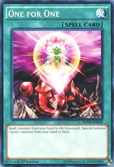 One for One Structure Deck: Pendulum Domination Yu-Gi-Oh! card