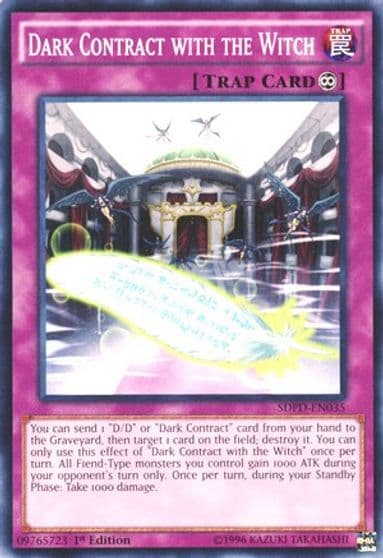 Dark Contract with the Witch Structure Deck: Pendulum Domination Yu-Gi-Oh! card