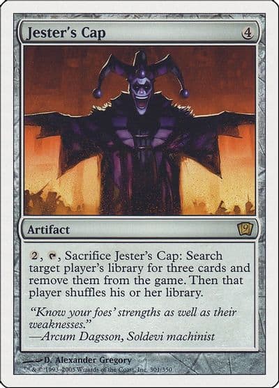 Jesters Cap 9th Edition Magic card