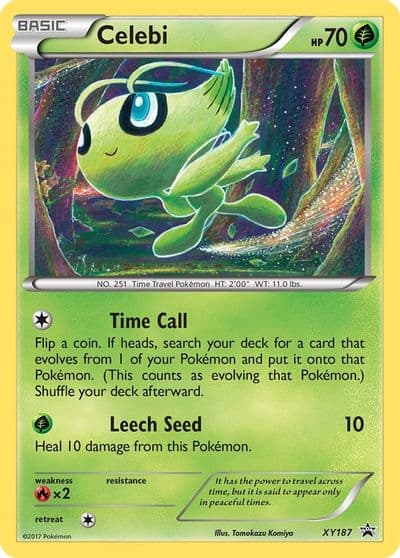 Celebi - XY187 XY Promos Pokemon card