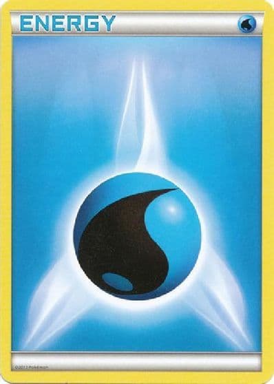 Water Energy (2013 Unnumbered) Deck Exclusives Pokemon card