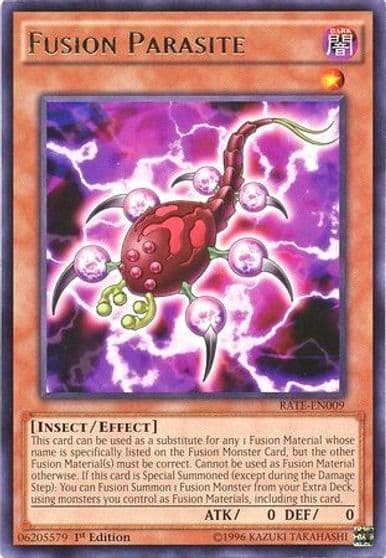 Fusion Parasite Raging Tempest Yu-Gi-Oh! card