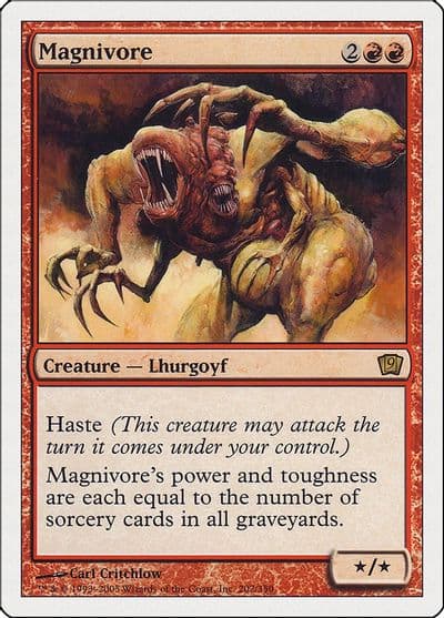 Magnivore 9th Edition Magic card