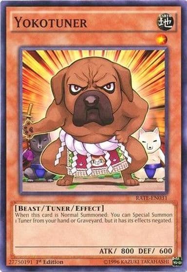 Yokotuner Raging Tempest Yu-Gi-Oh! card