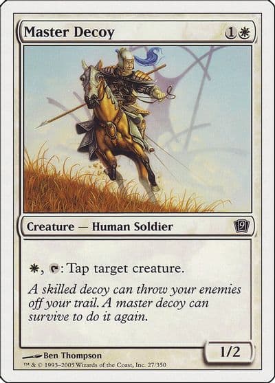 Master Decoy 9th Edition Magic card