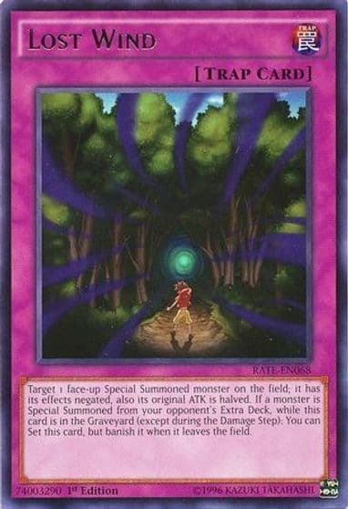 Lost Wind Raging Tempest Yu-Gi-Oh! card