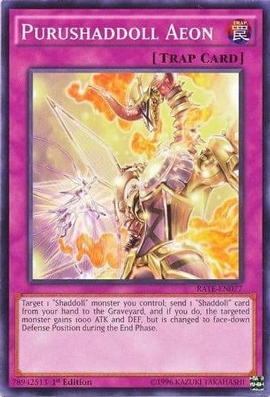 Purushaddoll Aeon Raging Tempest Yu-Gi-Oh! card