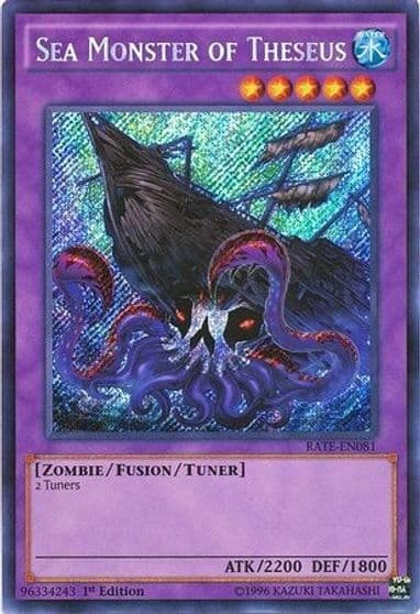 Sea Monster of Theseus Raging Tempest Yu-Gi-Oh! card