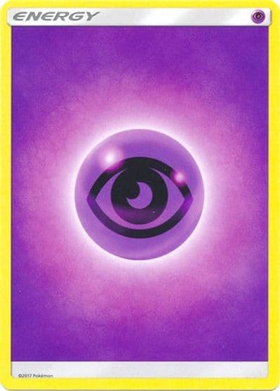 Psychic Energy (2017 Unnumbered) SM Base Set Pokemon card
