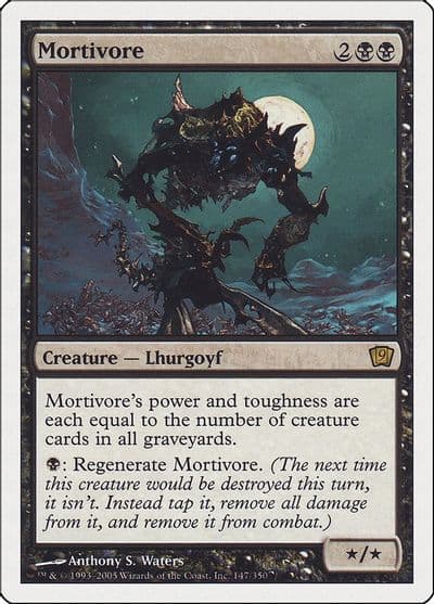 Mortivore 9th Edition Magic card