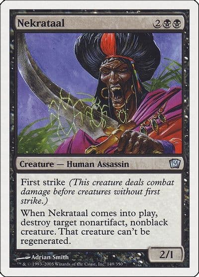 Nekrataal 9th Edition Magic card