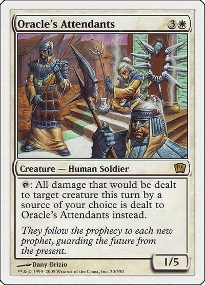 Oracles Attendants 9th Edition Magic card
