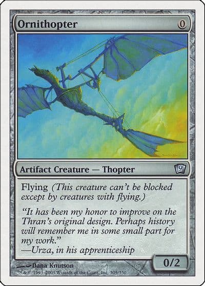 Ornithopter 9th Edition Magic card