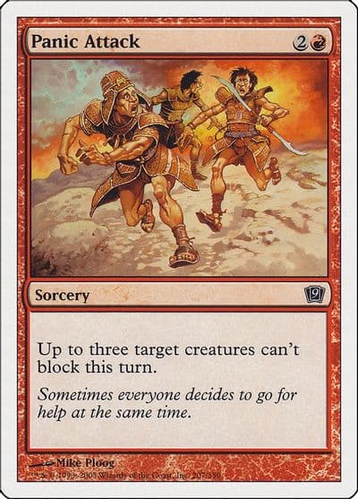 Panic Attack 9th Edition Magic card
