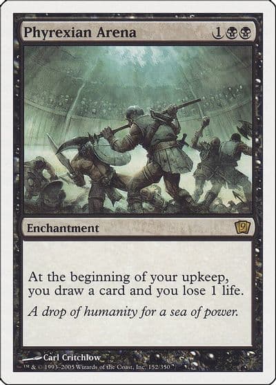 Phyrexian Arena 9th Edition Magic card