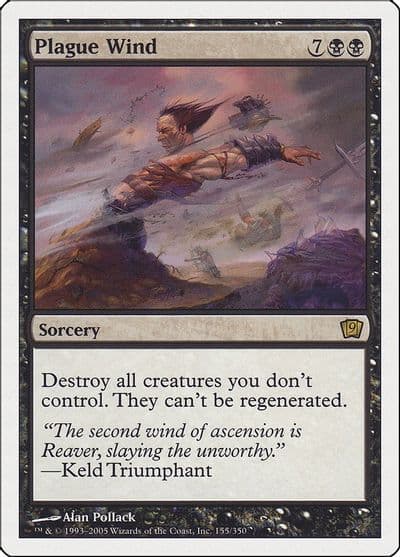 Plague Wind 9th Edition Magic card