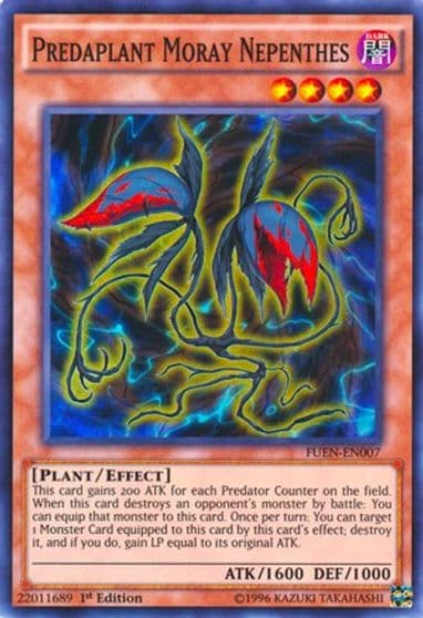 Predaplant Moray Nepenthes Fusion Enforcers Yu-Gi-Oh! card