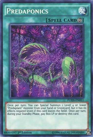 Predaponics Fusion Enforcers Yu-Gi-Oh! card