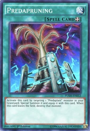 Predapruning Fusion Enforcers Yu-Gi-Oh! card