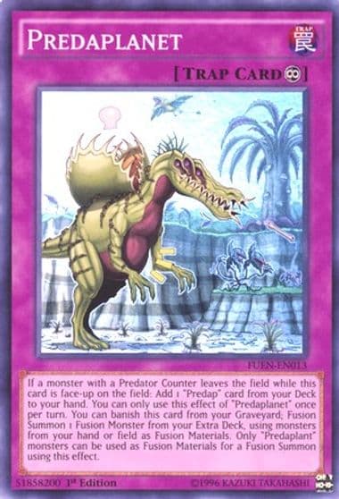 Predaplanet Fusion Enforcers Yu-Gi-Oh! card
