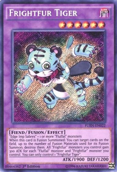 Frightfur Tiger Fusion Enforcers Yu-Gi-Oh! card