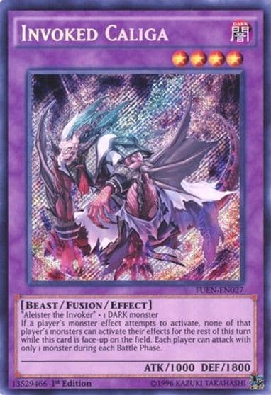 Invoked Caliga Fusion Enforcers Yu-Gi-Oh! card