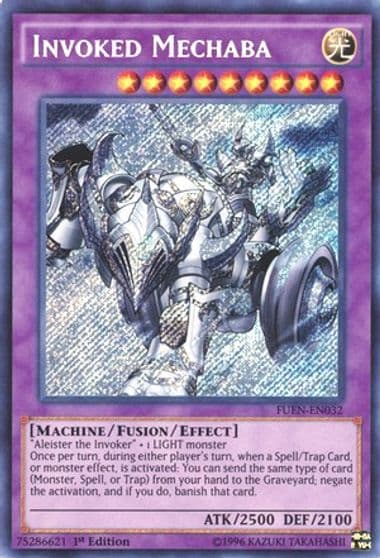 Invoked Mechaba Fusion Enforcers Yu-Gi-Oh! card