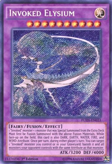 Invoked Elysium Fusion Enforcers Yu-Gi-Oh! card
