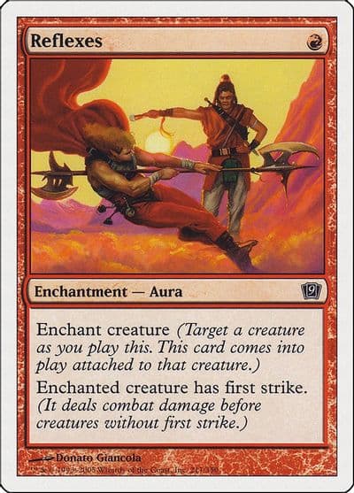 Reflexes 9th Edition Magic card